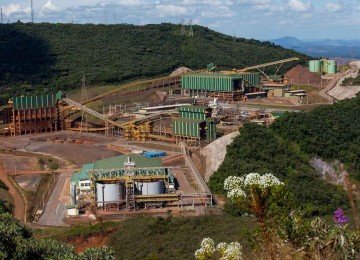 Vendas de minério de ferro foram o carro-chefe das vendas externas do setor este ano -  (crédito: Divulgação/Samarco)