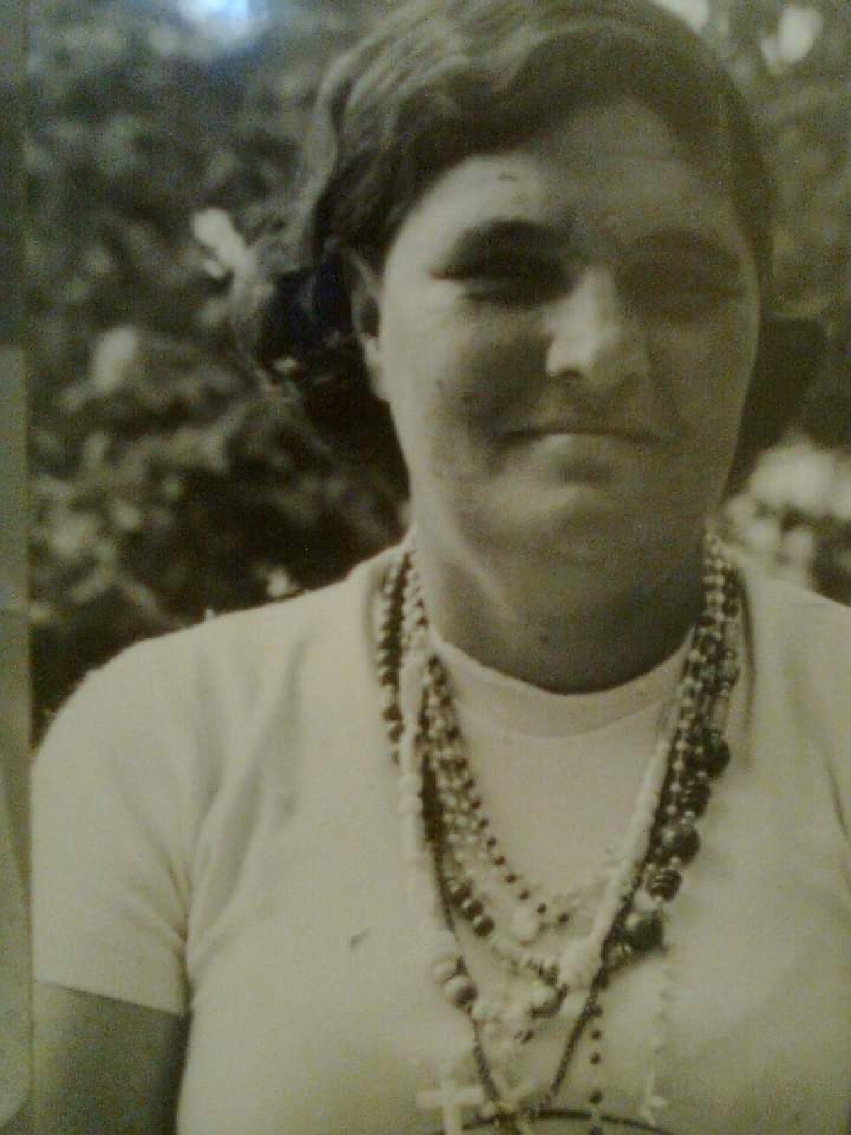 Foto de Sueli Resende que ficava no Museu da Loucura.-Arquivo pessoal