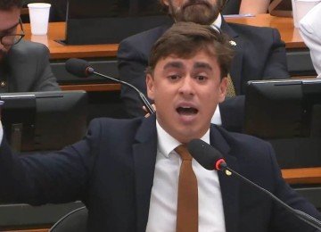 Nikolas respondeu críticas na Comissão de Constituição e Justiça e de Cidadania da Câmara -  (crédito: Reprodução/TV Câmara)