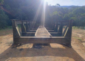 Ponte foi adquirida de um fazendeiro, por meio de intermediador -  (crédito: PCMG)