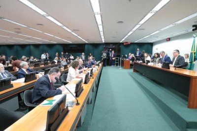 Comissão de Constituição e Justiça e de Cidadania nesta quarta -  (crédito: Bruno Spada / Câmara dos Deputados)