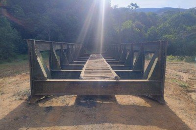 Ponte teria sido adquirida de um fazendeiro por meio de um intermediador -  (crédito: PCMG)