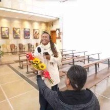 Repórter da Globo é pedida em casamento ao vivo no Dia dos Namorados - Tupi