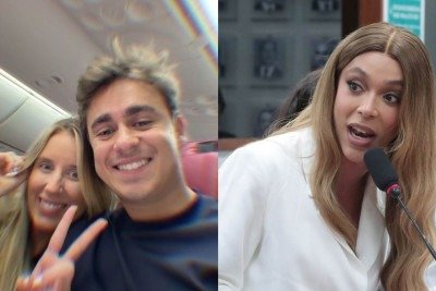 Erika Hilton é autora de PEC que altera regime de trabalho no Brasil -  (crédito: Instagram/Reprodução e Bruno Spada / Câmara dos Deputados)