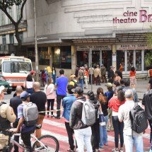 Filmagens no Centro de BH provocam bloqueios em avenidas no fim de semana - Gladyston Rodrigues/EM/D.A.Press