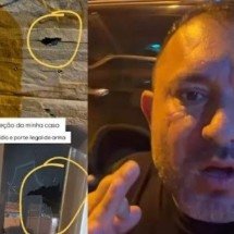 Vereador relata tentativa de homicídio em casa - Redes sociais/Reprodução