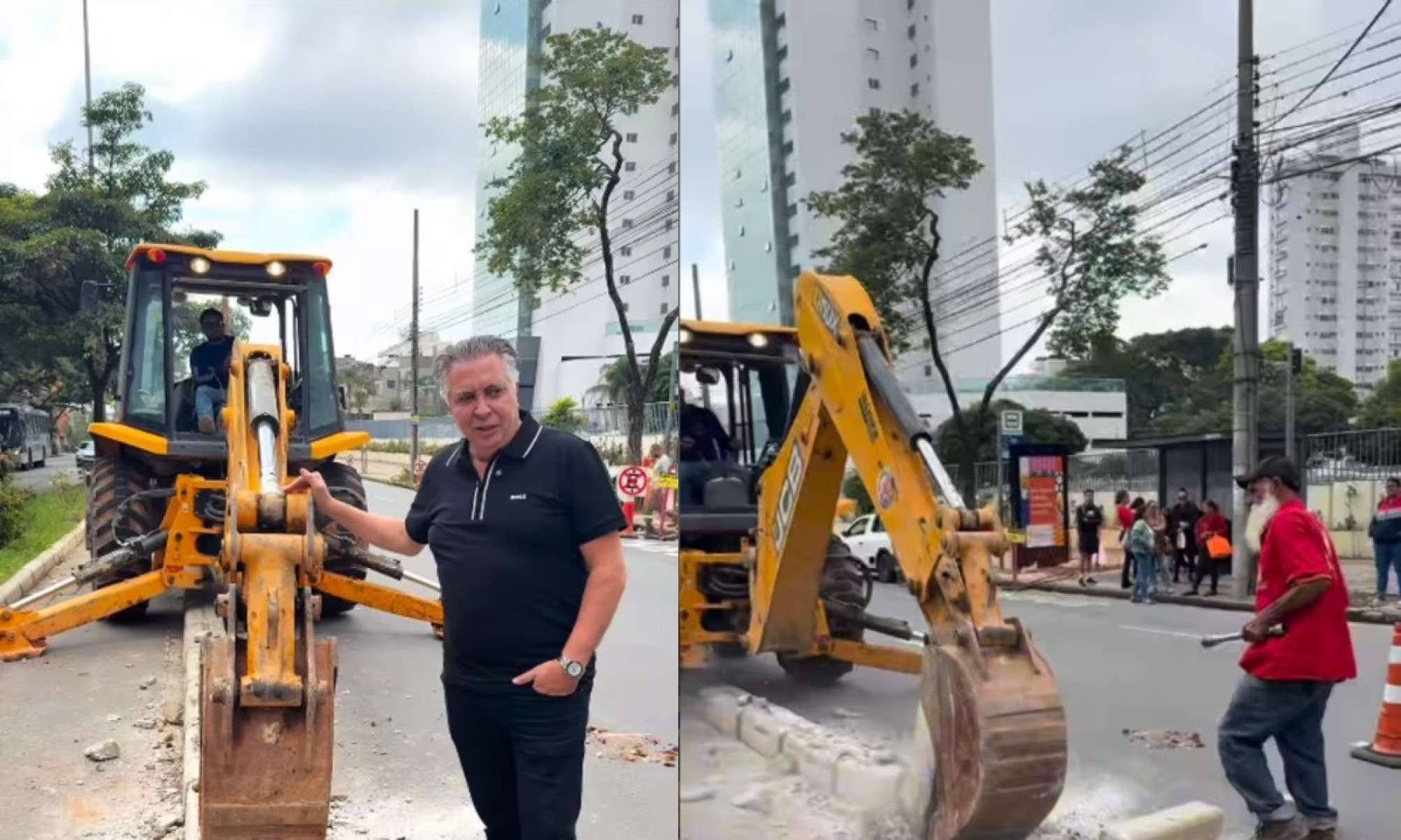 Álvaro Damião divulga retirada da ciclovia da Afonso Pena