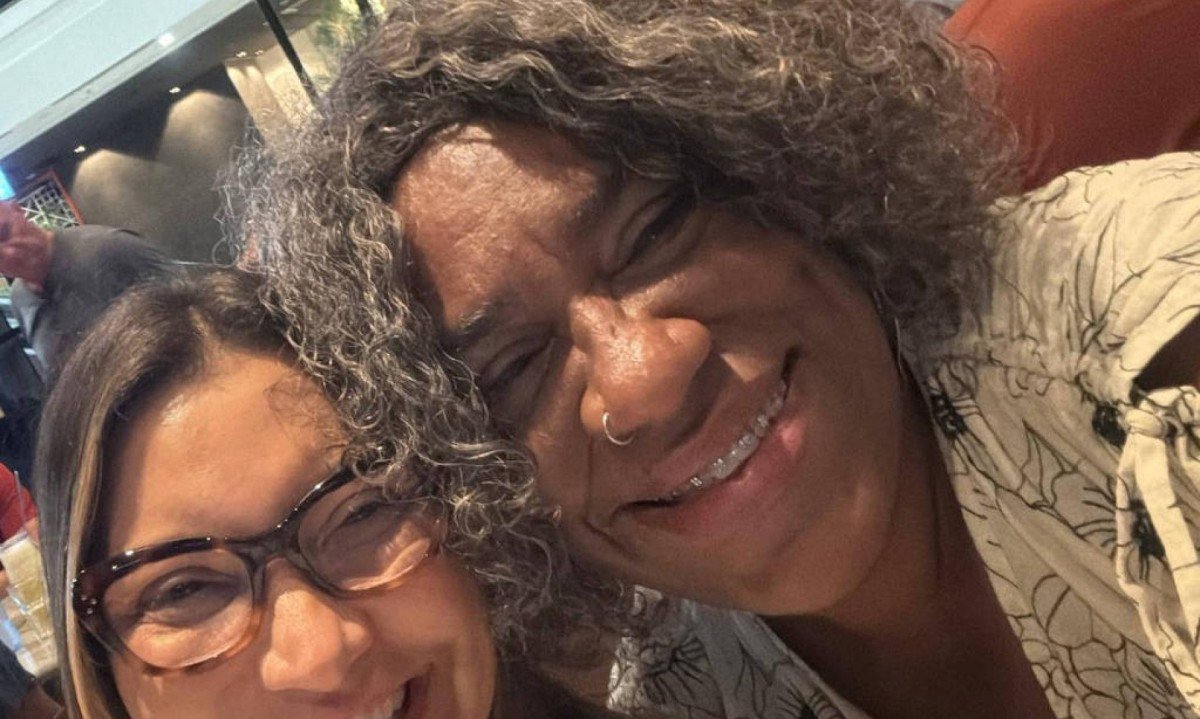 A primeira-dama Janja e Nilza Valéria Zacarias - (crédito: Reprodução/Redes Sociais)