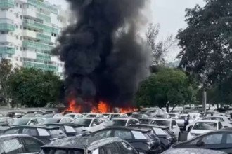 Vídeo: queda de dois helicópteros no Rio deixa ao menos seis mortos