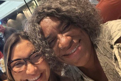 A primeira-dama Janja e Nilza Valéria Zacarias -  (crédito: Reprodução/Redes Sociais)
