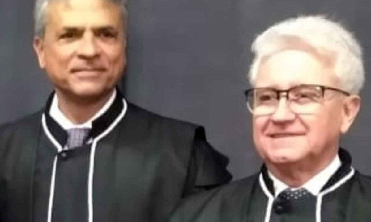 Desembargadores Carlos Henrique Perp&eacute;tuo Braga e S&aacute;lvio Chaves, novos presidente e vice do TRE-MG