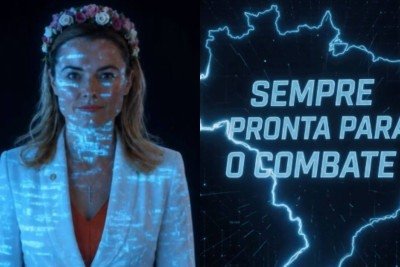 Julia Zanatta (PL) afirmou que está 'sempre pronta para o combate' ao comentar sobre ser cotada para ser vice de Flávio Bolsonaro (PL) -  (crédito: Reprodução/Instagram @juliazanattasc)