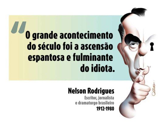 ascensão do idiota -  (crédito: Quinho)