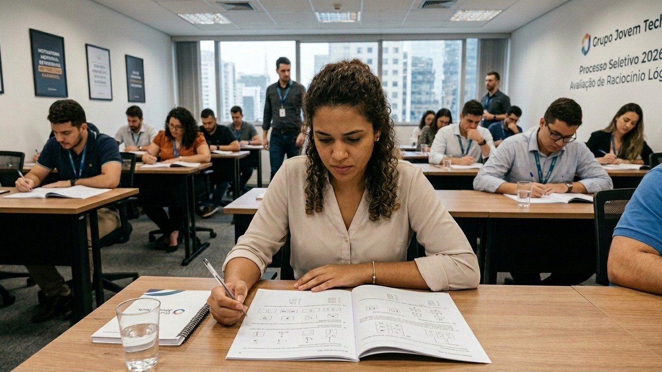 Como se preparar para testes de raciocínio lógico em processos seletivos - Estado de Minas/ Imagem gerada por IA