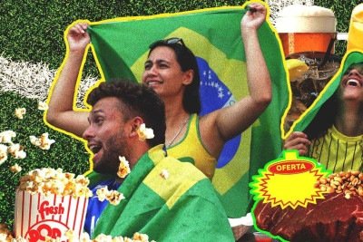Churrasco, cerveja e torcida mais caros: veja a alta dos preços no mercado desde a última Copa do Mundo, em 2022 -  (crédito: BBC)