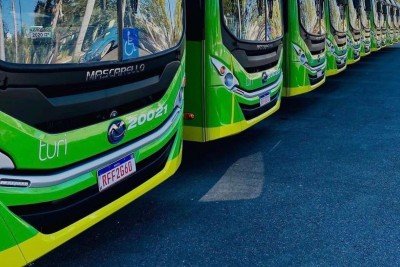 A administração das linhas passa a ser comandada pela prefeitura, que será a responsável pelo pagamento dos motoristas da cidade a partir dessa terça-feira (16/6)  -  (crédito: Redes sociais )
