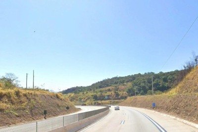 Trecho da BR-381 na altura de Caeté, na Grande BH -  (crédito: Google Street View/Reprodução)