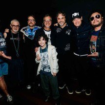 Lô Borges ganhou bela homenagem da banda Nenhum de Nós, no Minascentro - Guilherme Leite/Divulgação