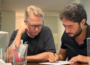 Gabriel Azevedo ao lado de Marcos Lisboa  -  (crédito: Reprodu&ccedil;&atilde;o/Instagram)