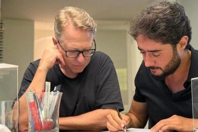 Gabriel Azevedo ao lado de Marcos Lisboa  -  (crédito: Reprodu&ccedil;&atilde;o/Instagram)