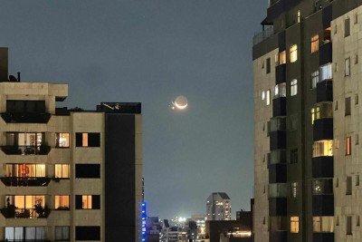 Fen&ocirc;meno astron&ocirc;mico pode ser visto de diferentes regi&otilde;es do pa&iacute;s -  (crédito: Ramon Lisboa/EM/D.A.Press)