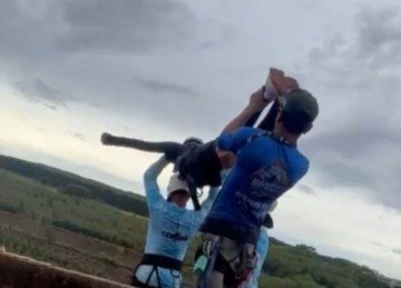Morte de jovem durante salto de rope jump reacende debate sobre segurança e fiscalização no turismo de aventura -  (crédito: Portal Giro 10)