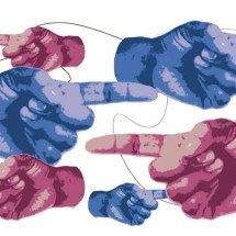 Ondas de afeto e aversão, décadas de um Brasil partido - QUINHO