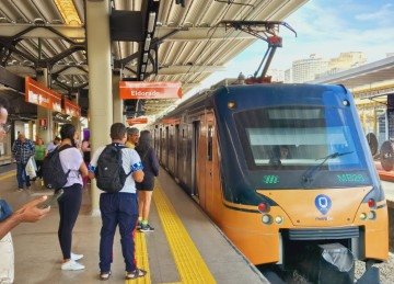 Segundo a Seinfra, as tratativas relativas ao reajuste da tarifa do Metrô de BH estão em andamento  -  (crédito: Jair Amaral/EM/D.A Press)