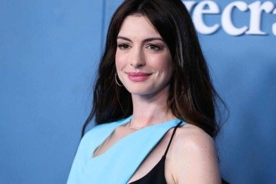 Atriz Anne Hathaway está grávida pela terceira vez aos 43 anos: ‘Bebê, eu sou teu’ -  (crédito: Tupi)