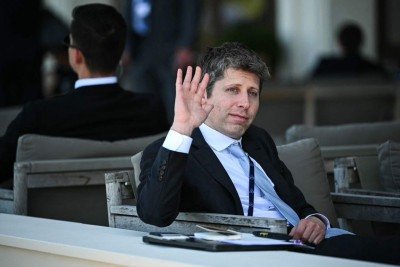 Sam Altman &eacute; CEO da OpenAI, "pai" do Chat GPT -  (crédito: Mandel NGAN / AFP)