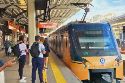 Segundo a Seinfra, as tratativas relativas ao reajuste da tarifa do Metrô de BH estão em andamento  -  (crédito: Jair Amaral/EM/D.A Press)