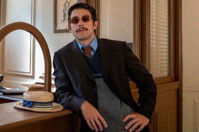 Manoel Arag&atilde;o trouxe ao ator Daniel Rangel a oportunidade de se divertir ao interpretar um 'playboyzinho de &eacute;poca'
 -  (crédito: Estevam Avellar/Globo)