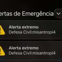 Recebeu alerta da Defesa Civil na madrugada? Entenda por que foi um engano do sistema - Tupi