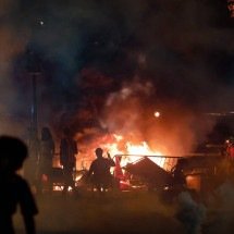 Futebol na Opéra Bastille - Kenzo Tribouillard/AFP