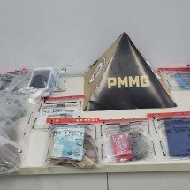 MG: casal é preso por tráfico e polícia encontra bebê de 4 meses no local  - PMMG/Divulgação