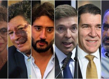 Marília, Reginaldo, Gabriel, Josué, Jarbas e Kalil foram pesquisados pelo PT -  (crédito: Arquivo EM)
