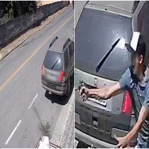 PC divulga vídeo de execução a tiros para localizar suspeito em Minas - PCMG/Divulgação