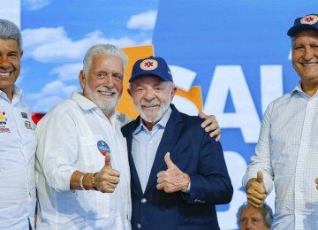 O que fará Lula diante da incômoda presença de Jaques Wagner no governo -  (crédito: Foto: Ricardo Stuckert / PR)