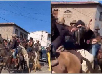 Agressões aconteceram no último sábado (20/6) -  (crédito: Redes sociais/Reprodução)