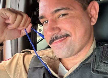  Kevin de Oliveira teve essa coragem por dez anos bem sucedidos dentro da corporação -  (crédito: Arquivo Pessoal)