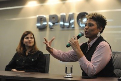 O evento de inauguração ocorreu nesta segunda (22/6), na sede da Defensoria Pública, no Bairro Barro Preto, em BH -  (crédito: Alexandre Guzanshe/EM/D.A.Press)
