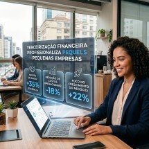 Terceirização financeira profissionaliza pequenas empresas - DINO