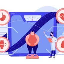 Obesidade é um dos principais fatores de risco do diabetes tipo 2 - vectorjuice/Magnific
