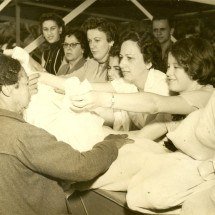 Exposição homenageia mulheres que comandaram o Servas - Arquivo EM.