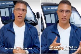 Prefeito anuncia ônibus para atender General Carneiro 