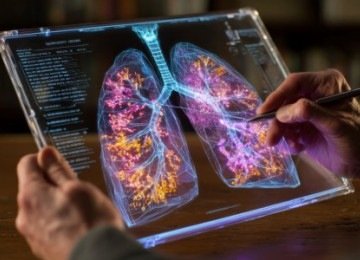 Hoje, o câncer de pulmão é um dos principais campos da oncologia de precisão, em que existem medicamentos direcionados a mutações em genes específicos -  (crédito: Vecteezy)