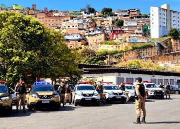 PM lança Operação Linha Segura na manhã desta terça-feira (23/6) -  (crédito: Jair Amaral/Em/D.A Press)