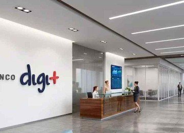  Agência do Banco Digimais, alvo da Operação Miragem, deflagrada ontem pela Polícia Federal -  (crédito: Reprodução/Internet)