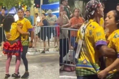 Você aguentaria? Casal dança 38 horas seguidas, bate recorde e realiza promessa emocionante -  (crédito: Tupi)