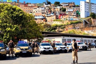 PM lança Operação Linha Segura na manhã desta terça-feira (23/6) -  (crédito: Jair Amaral/Em/D.A Press)